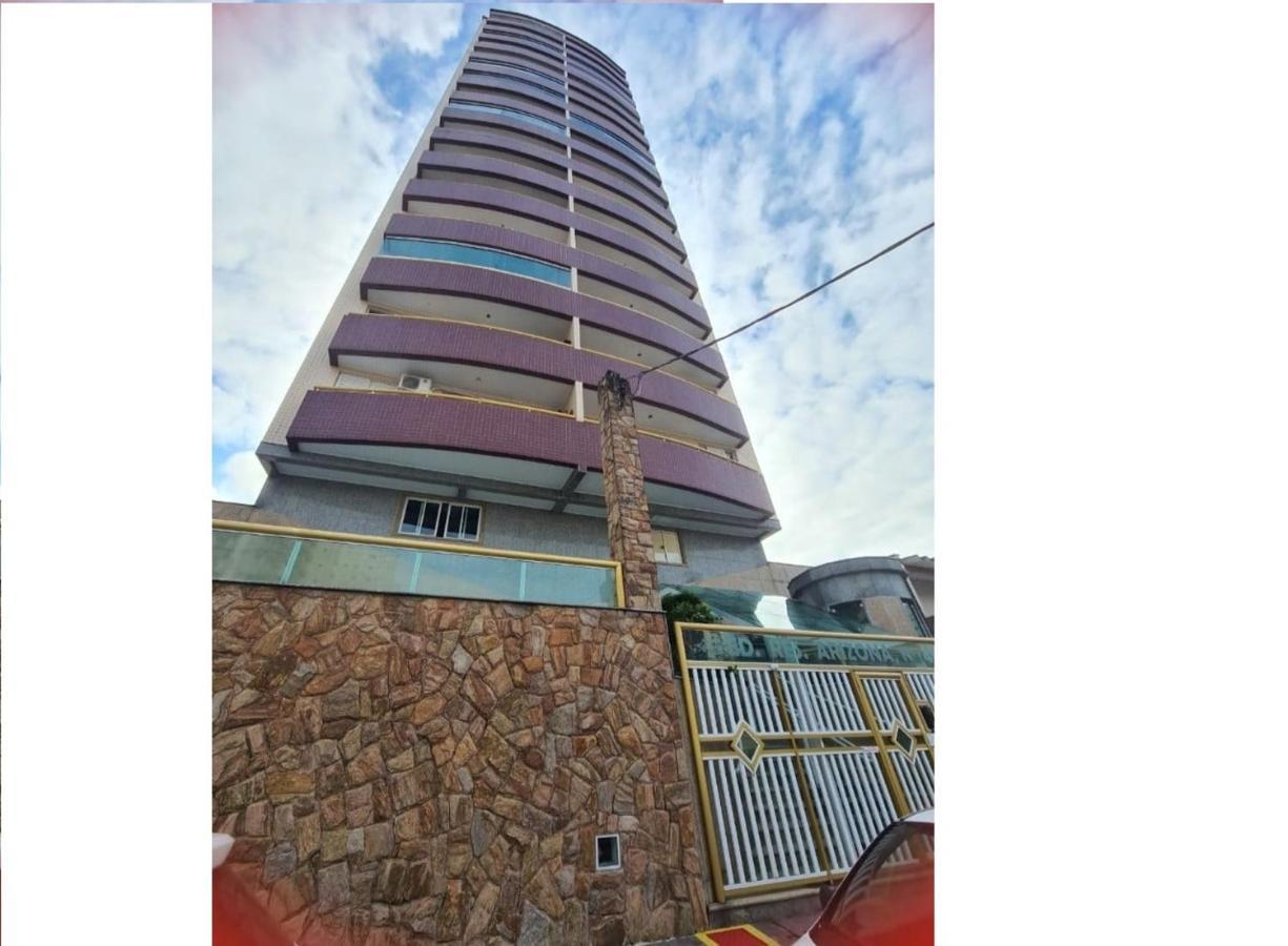 Lindo Apto 300M Praia Da Ocian E Centro - Vista Mar- Varanda Sacada - Wi-Fi 300 Mbps - Vaga De Garagem - Acomoda Ate 6 Pessoas Appartement Praia Grande  Buitenkant foto